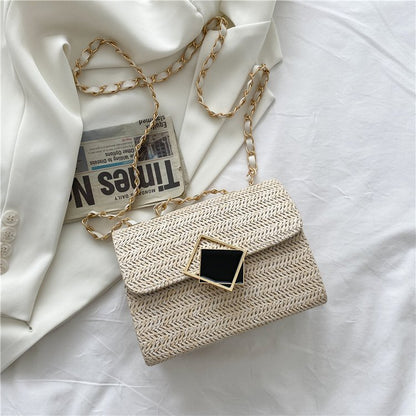handbags new straw woven bag womens trendy fashion ladies shoulder bag