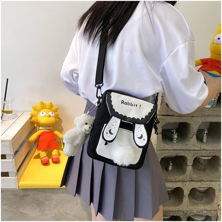 Personalized Soft Girl Student Magic Messenger Bag