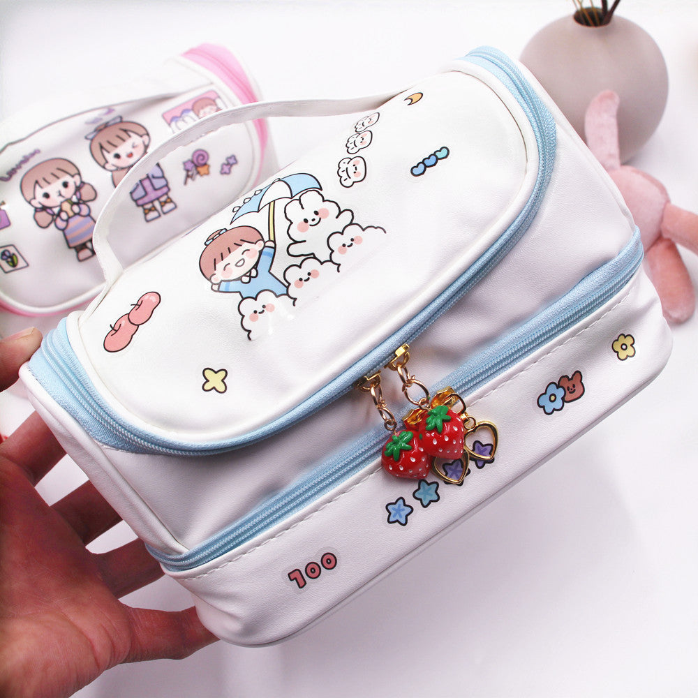 large capacity multifunctional cosmetic storage bag