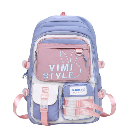 female junior high school student large capacity good looking backpack