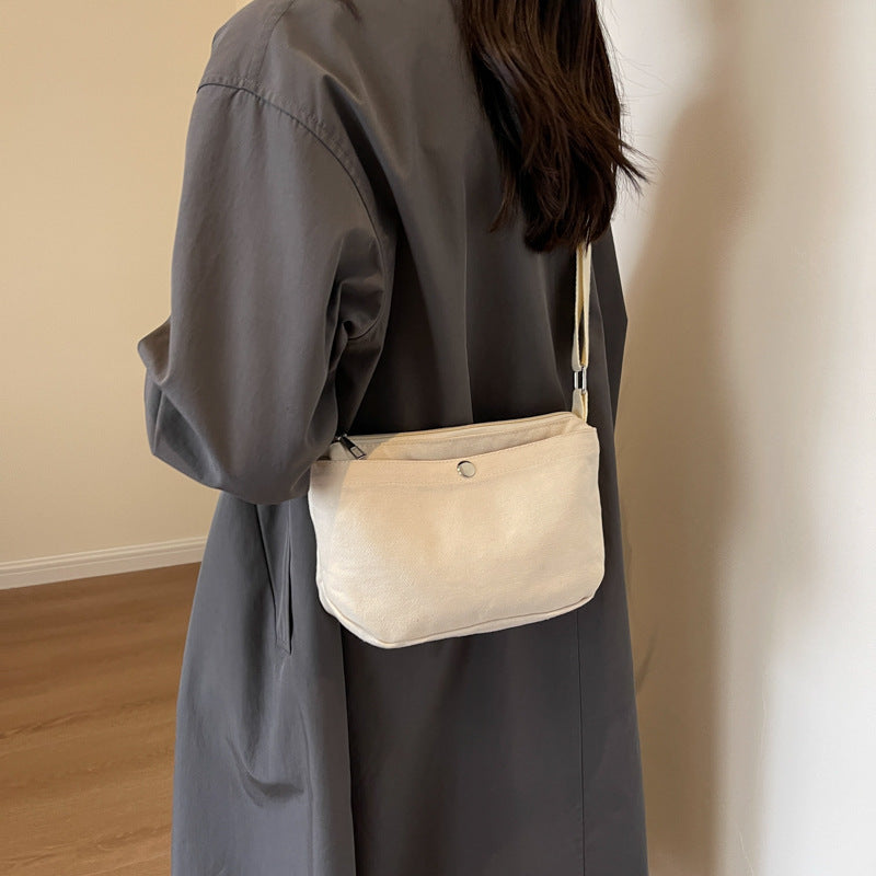 japanese canvas crossbody mobile phone bag