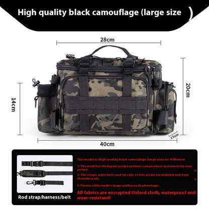 fishing gear luya crossbody multi functional storage bag