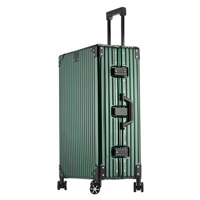 aluminum magnesium alloy luggage large capacity trolley case