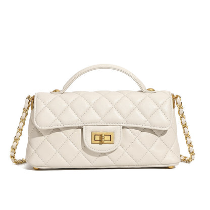 Light Luxury Fashion Womens Genuine Leather Shoulder Crossbody Bag