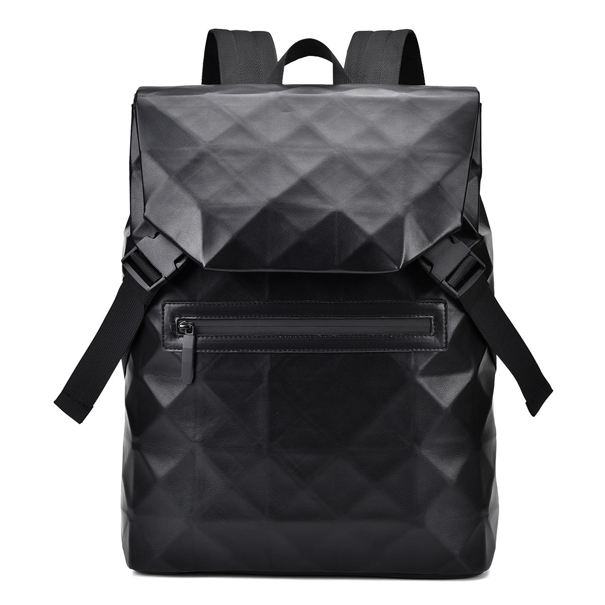 diamond lattice mens casual backpack