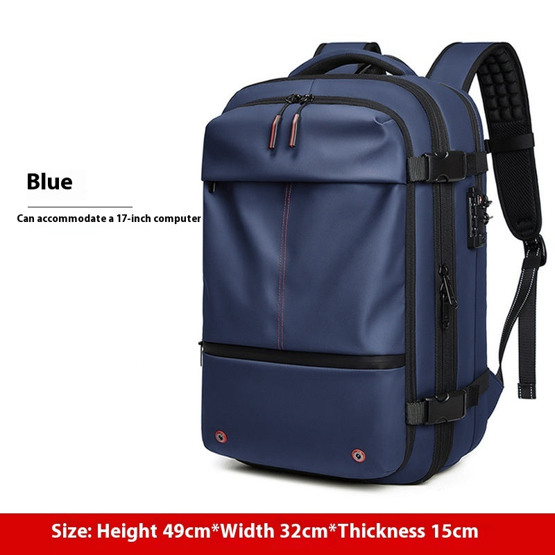 large capacity multifunctional mens travel backpack