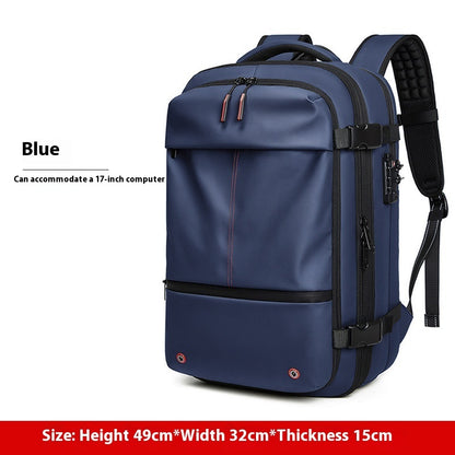 large capacity multifunctional mens travel backpack