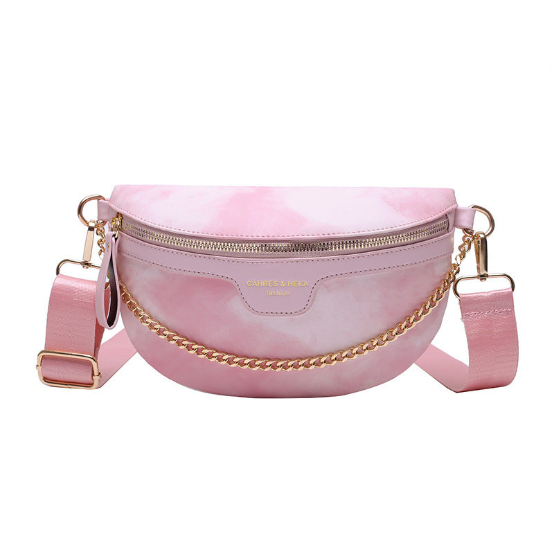 fashion trend cross body cloud flower chain handbag