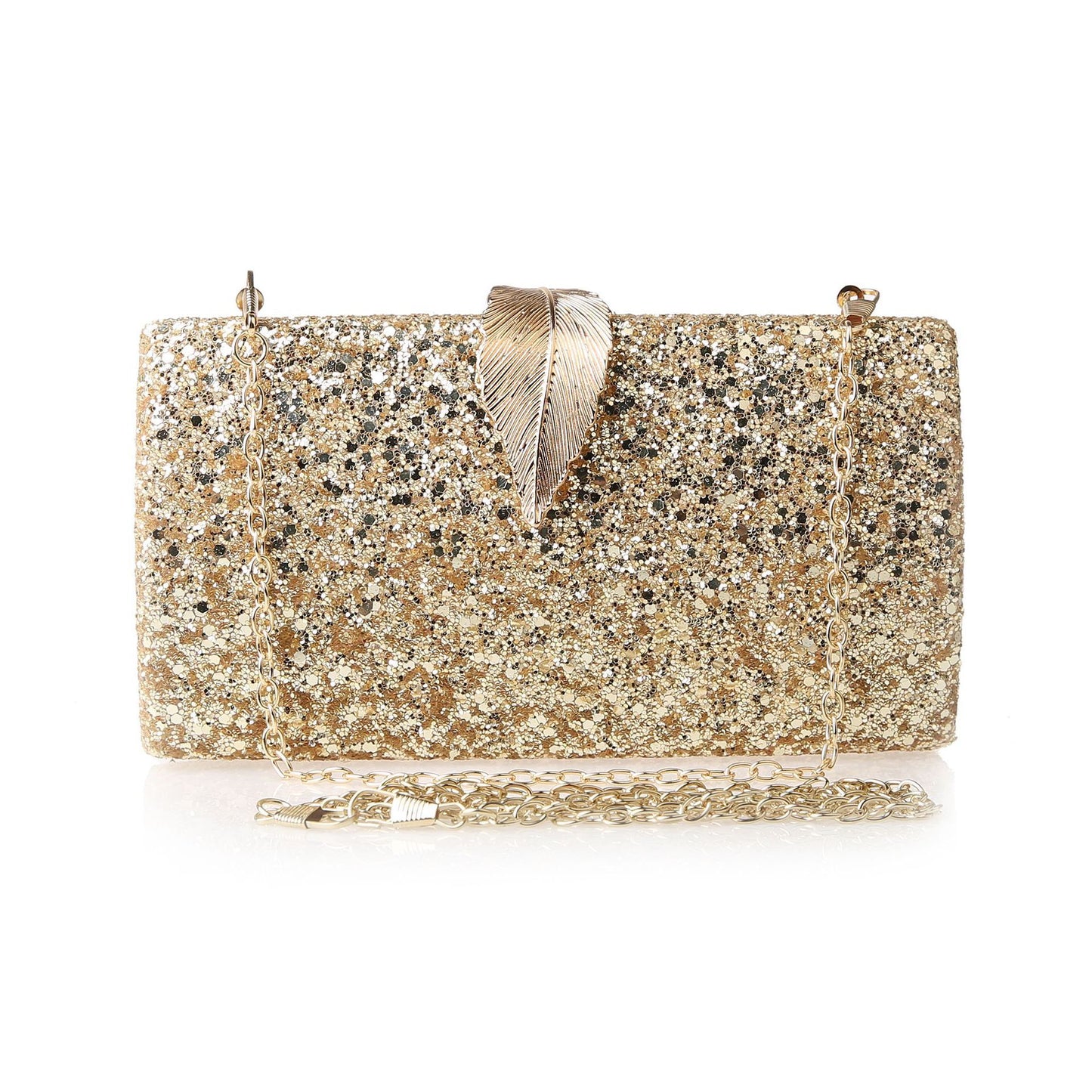 sequined dinner bag fashion simple clutch long small square bag dress bridal bag party wedding