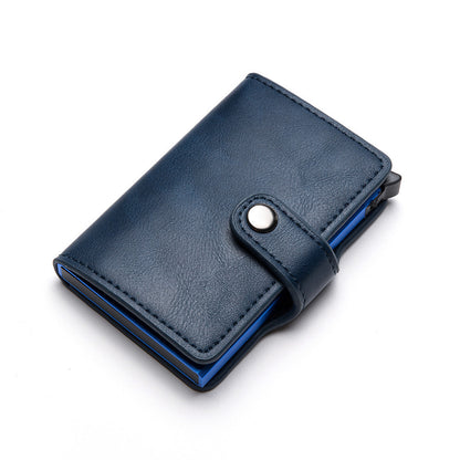 multifunctional anti theft metal card holder