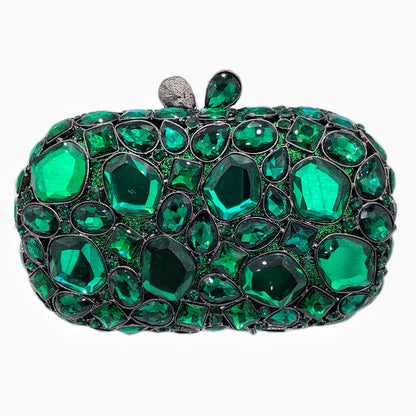 hand held new diamond evening bag