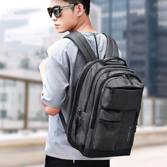 backpack trend backpack mens waterproof travel computer backpack korean college student schoolbag