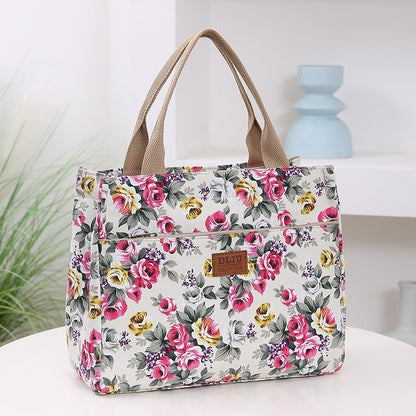 large capacity ethnic style handbag