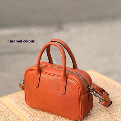 bowling bag fashion shoulder messenger handbag