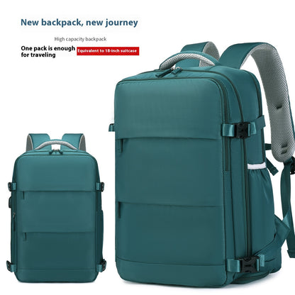 large capacity mens backpack lightweight short trip