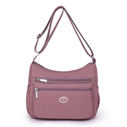 womens fashion nylon canvas shoulder messenger bag