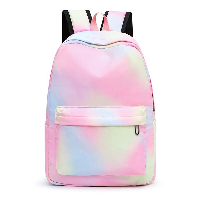 three piece girl starry sky graffiti printing primary school student schoolbag lightweight waterproof backpack