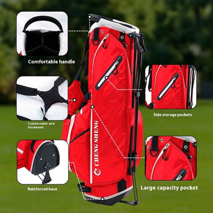 Golf Stand Pack Polyester Anti-wrinkle Waterproof Multi-pocket Portable