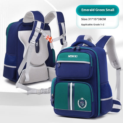 School Student Schoolbag Children's Waterproof Backpack Wear-resistant Men And Women