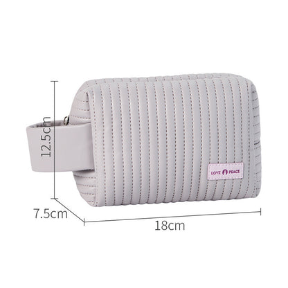 anti fouling portable large capacity makeup storage bag