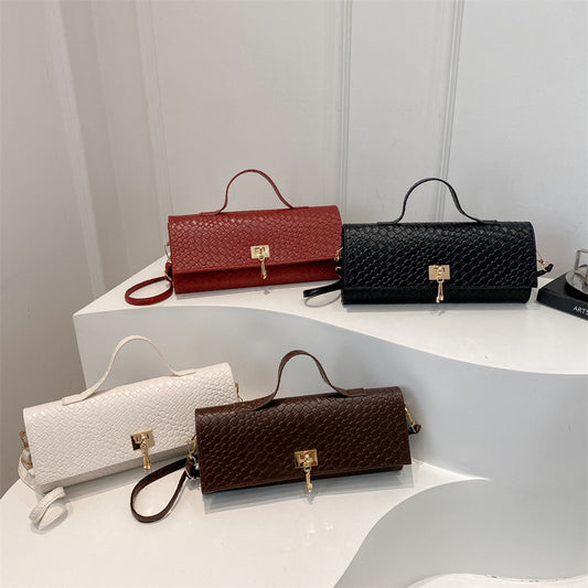 Solid-color Minimalist Versatile And Premium-feel Crossbody Bag For Women