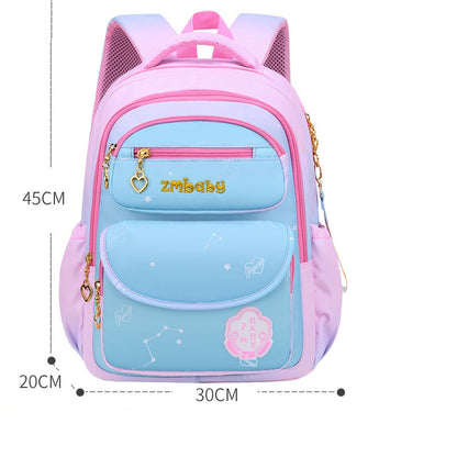 sweet and cute gradient backpack