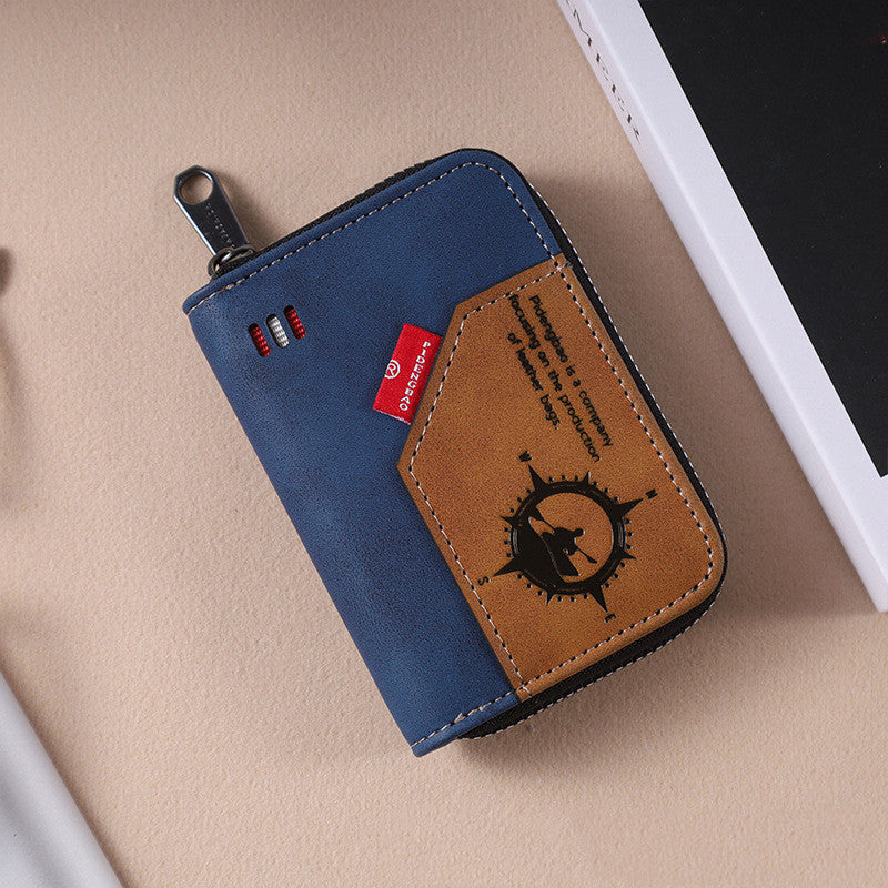 organ style multiple card slots wallet