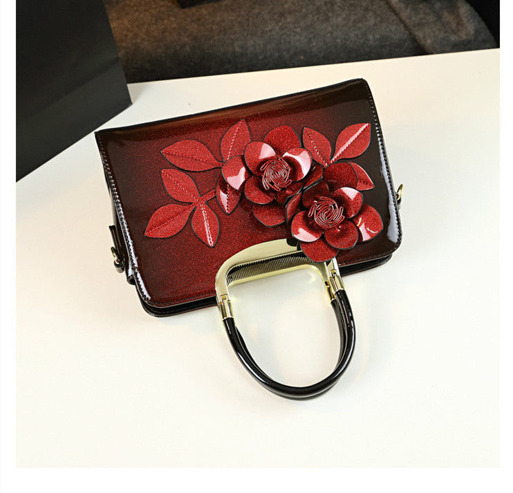 fairy temperament everything flowers hand crossbody bag