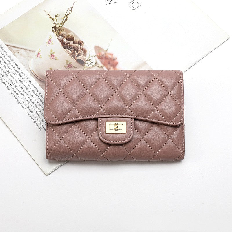 full sheepskin womens wallet fashion