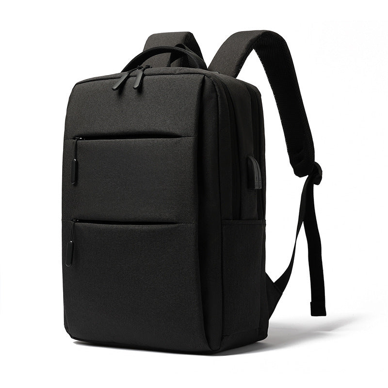 men s casual business computer bag usb large capacity travel student outdoor backpack