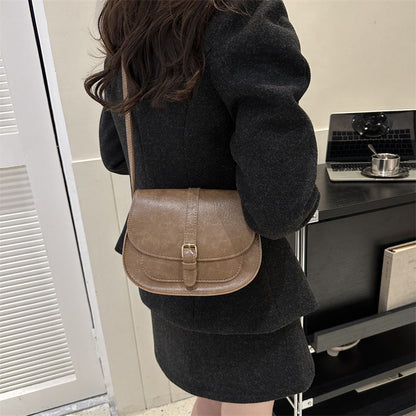 womens casual fashion one shoulder saddle bag