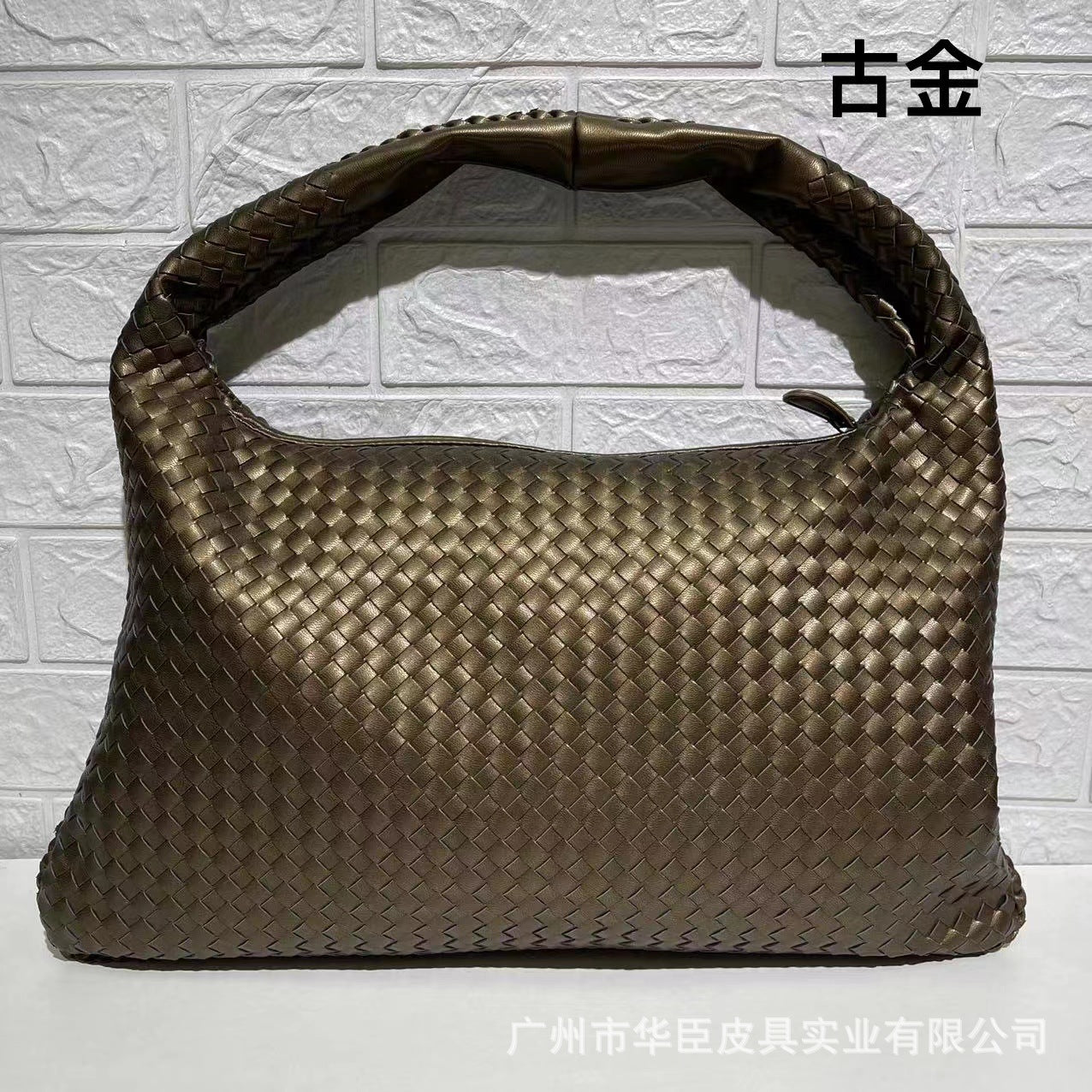 woven bag womens large large capacity shoulder handbag