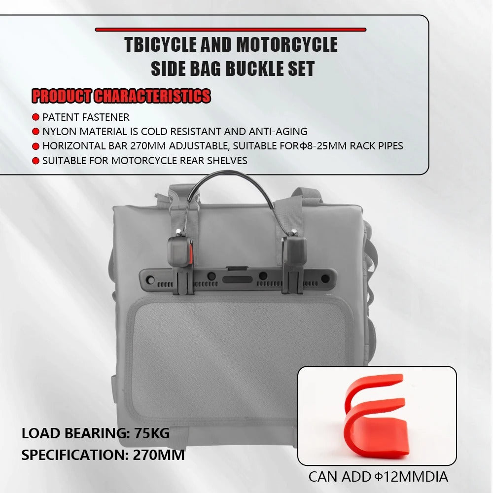 fashion personality 20l motorcycle motor saddle bag