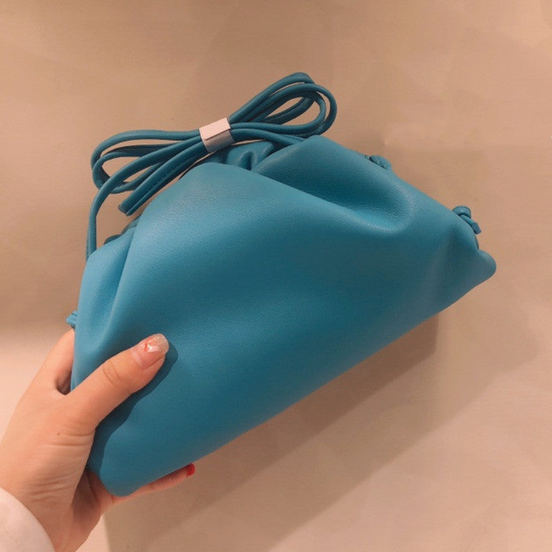 fashion one shoulder messenger hand made dumpling bag female