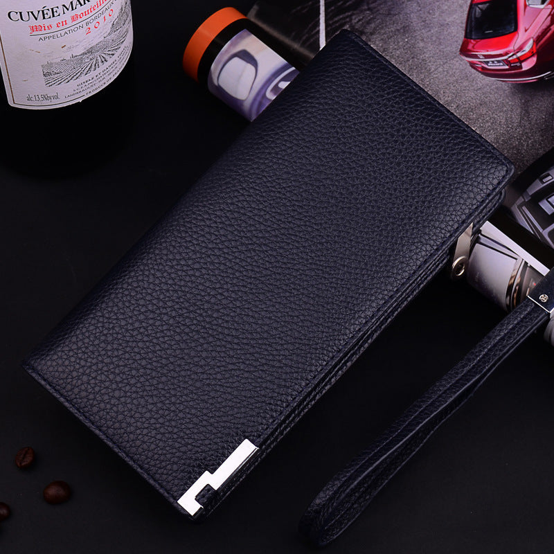 mens fashionable simple multi card capacity wallet