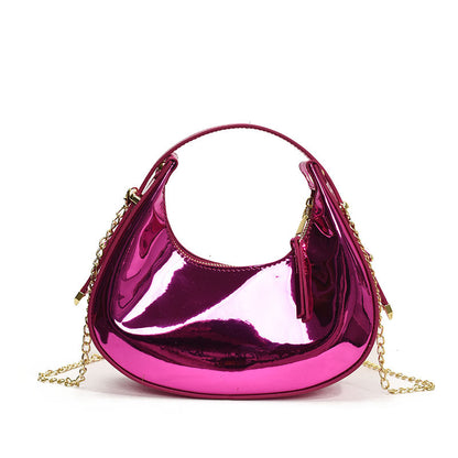 womens fashionable candy colored shoulder bag