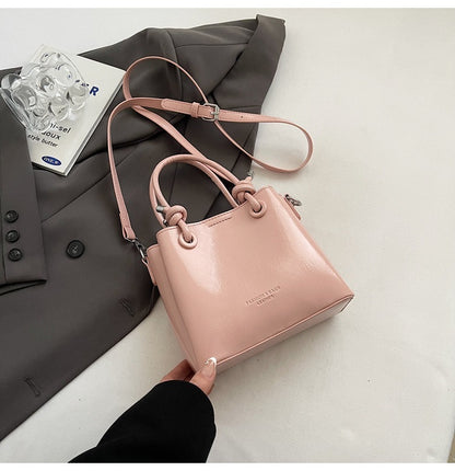 womens messenger bag fashion portable one shoulder bucket bag