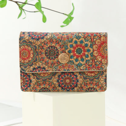 original advanced cork expanding card holder