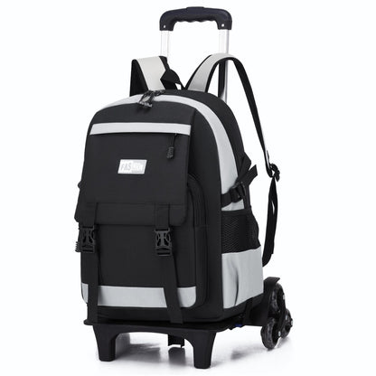 leisure primary school student large capacity pull rod backpack