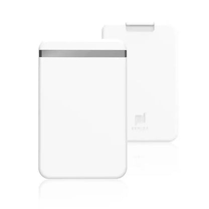 urban minimalist plastic slide wallet