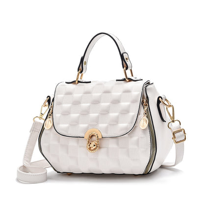 simple casual texture shoulder western style popular messenger bag