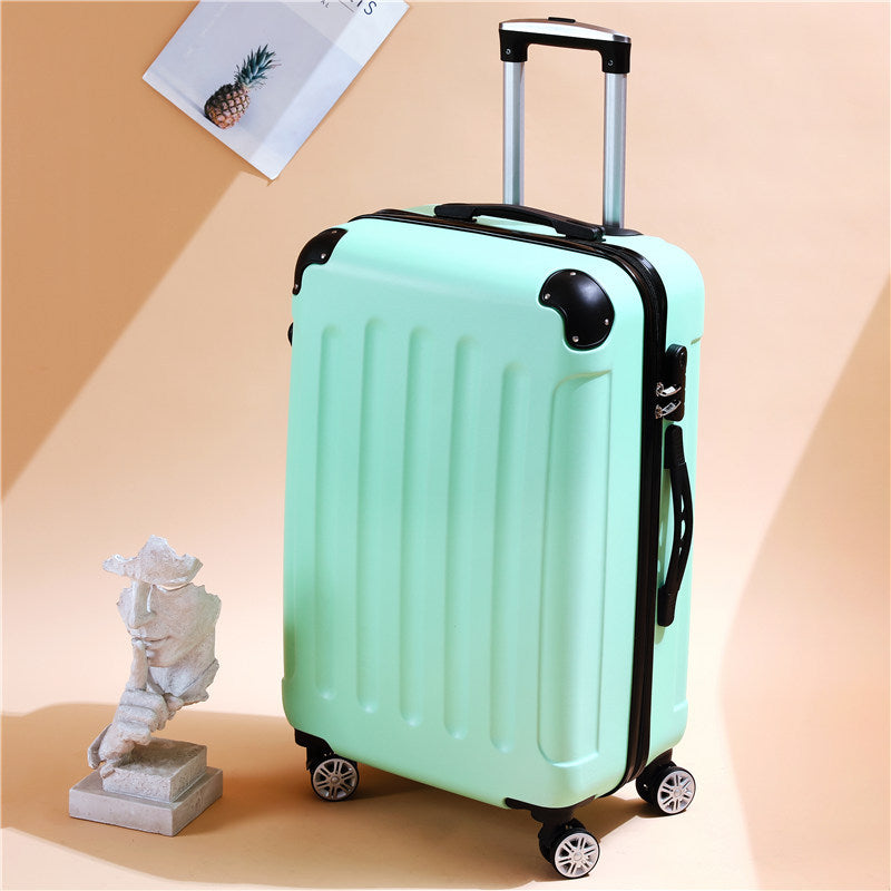 trolley travel code leather case universal wheel