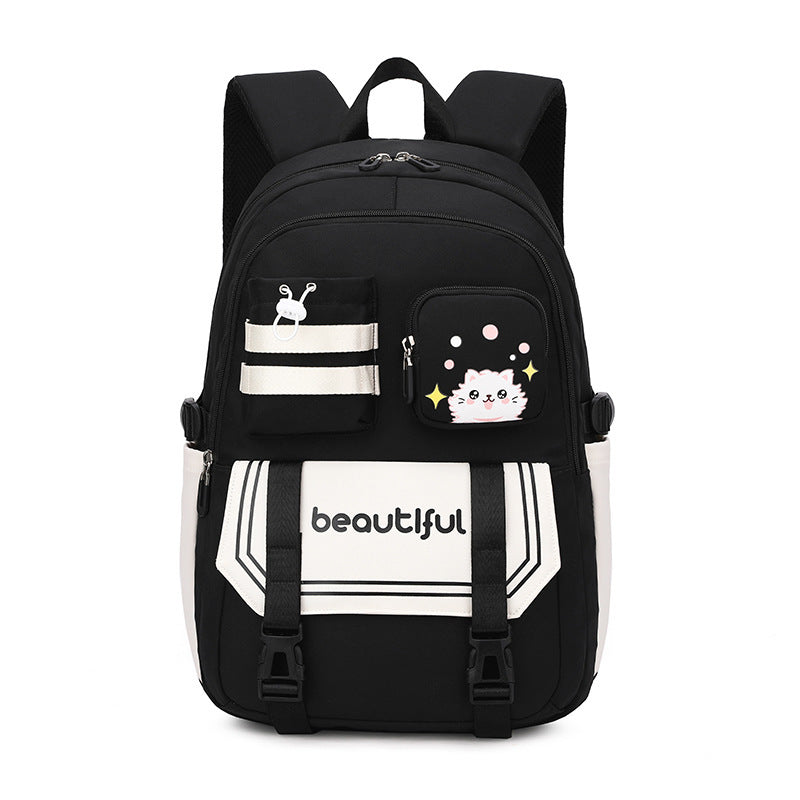 large capacity schoolbag for primary school girls cute