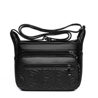 new high grade embossed casual fashion all matching shoulder messenger bag