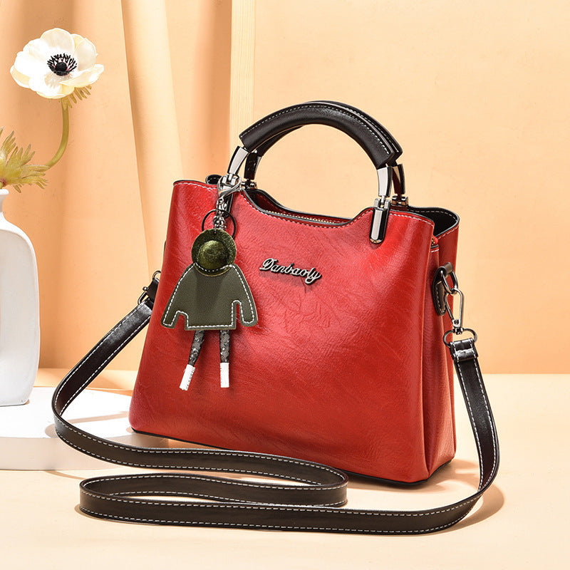 simple retro small handbag women