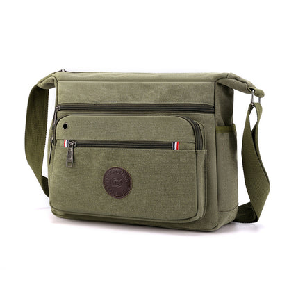 new canvas mens shoulder messenger bag