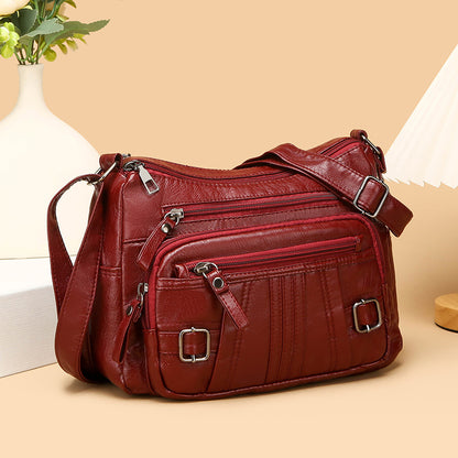 womens shoulder messenger bag versatile casual retro