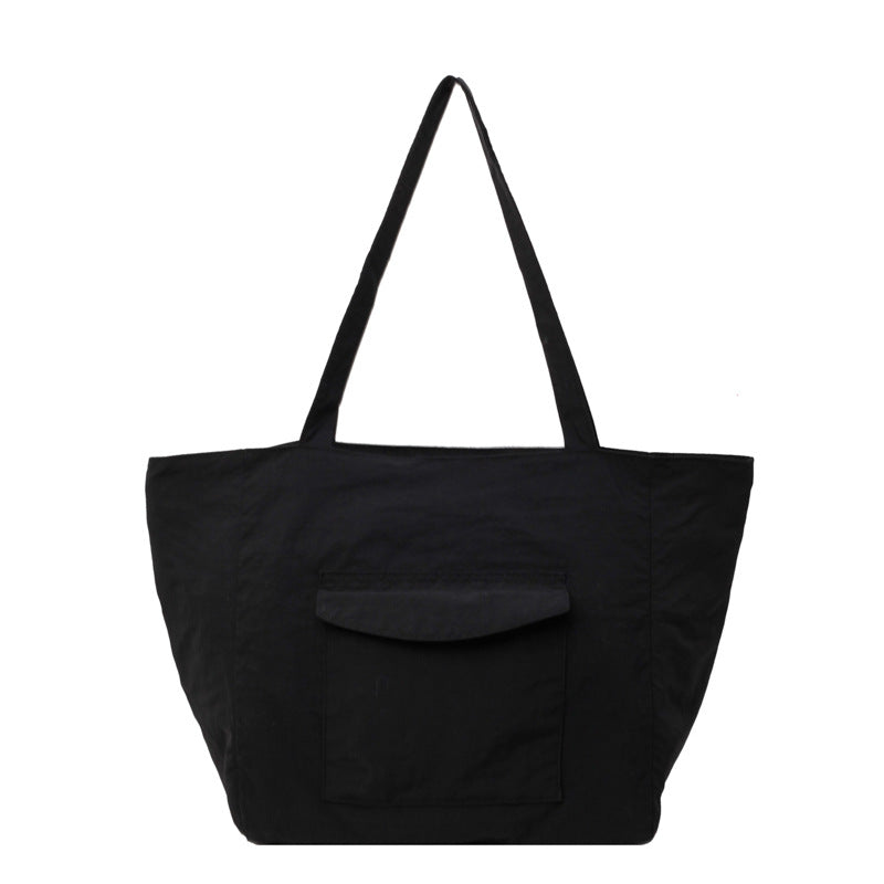 large capacity artistic one shoulder canvas bag