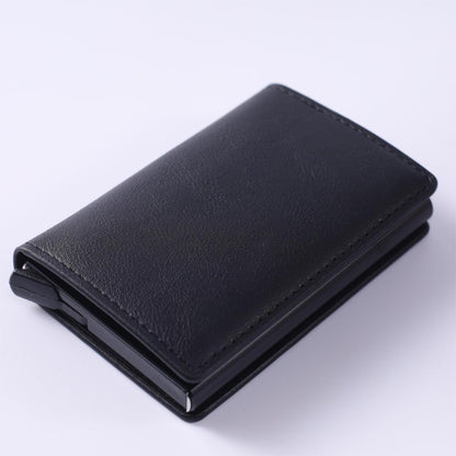 full inspection anti theft swiping mens wallet