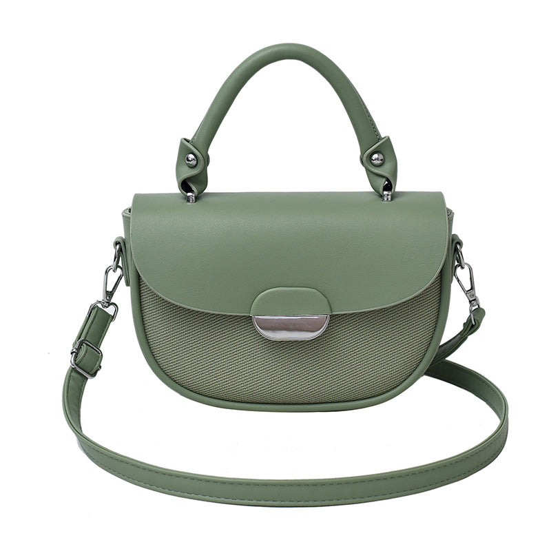 fashion portable small square bag womens simple retro